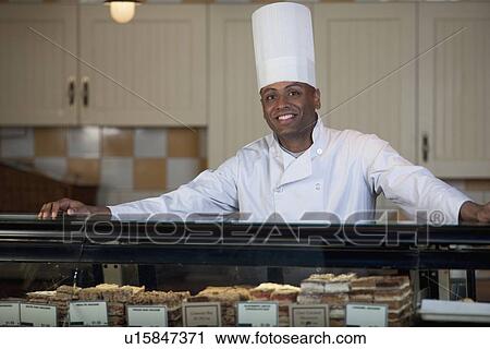 Stock Image - Patisserie chef. Fotosearch