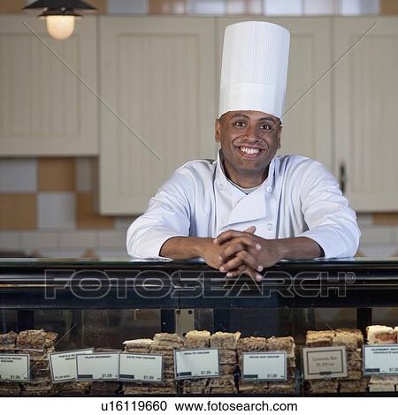 Stock Image - Patisserie chef. Fotosearch