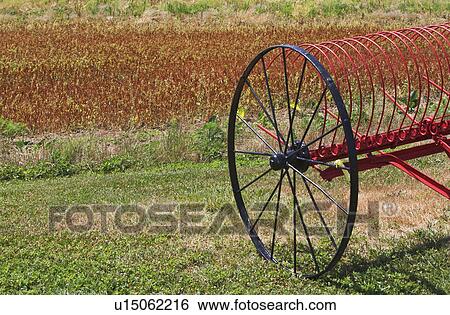 Stock Photograph - Plow in farmer's field. Fotosearch