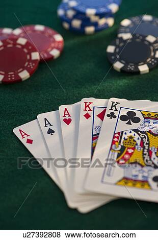 Stock Photo - Poker table. Fotosearch