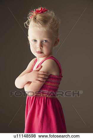 Pouting young girl View Large Photo Image Stock Photo - Pouting young girl. Fotosearch
