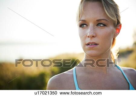 Pretty blond woman View Large Photo Image Stock Image - Pretty blond woman. Fotosearch
