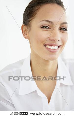 Stock Image - Pretty woman. Fotosearch