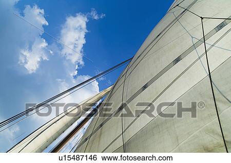 Stock Photograph - Sail on schooner. Fotosearch