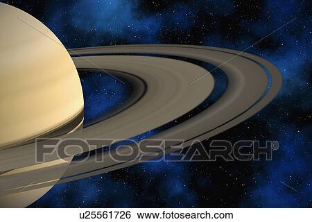 Stock Photograph - Saturn planet. Fotosearch