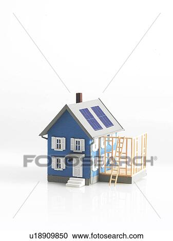 Stock Image - Scale model house. Fotosearch