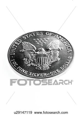 Silver dollar View Large Photo Image Stock Photo - Silver dollar. Fotosearch