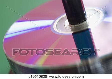Stock Photography - Stack of DVD's. Fotosearch