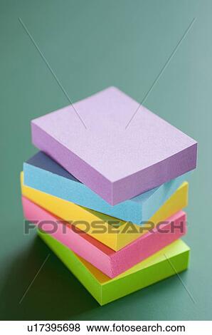 Stack of note pads View Large Photo Image Stock Photo - Stack of note pads. Fotosearch