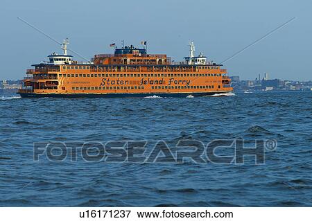 Stock Photo - Staten Island ferry. Fotosearch