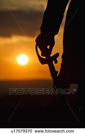 Stock Image - Statue at Gettysburg National Military Park. Fotosearch