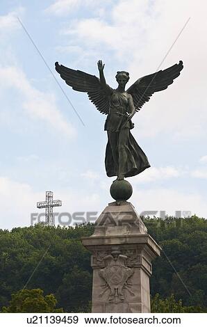 Stock Photo - Statue of an angel. Fotosearch