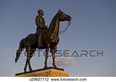 Stock Image - Statue of Union General George Meade. Fotosearch