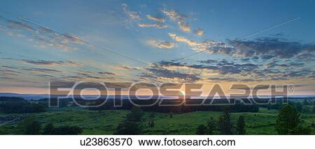 Sunset over Gettysburg National Military Park View Large Photo Image Stock Image - Sunset over Gettysburg National Military Park. Fotosearch