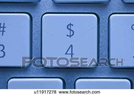 Stock Photo - Symbols on keyboard. Fotosearch