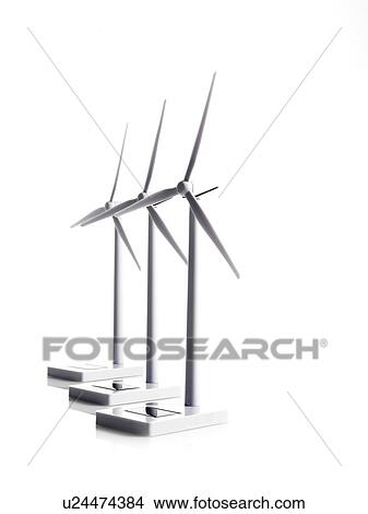 Three windmills View Large Photo Image Picture - Three windmills. Fotosearch