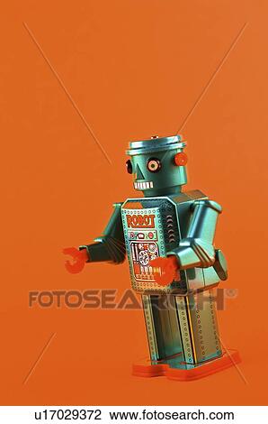 Toy robot View Large Photo Image Stock Image - Toy robot. Fotosearch
