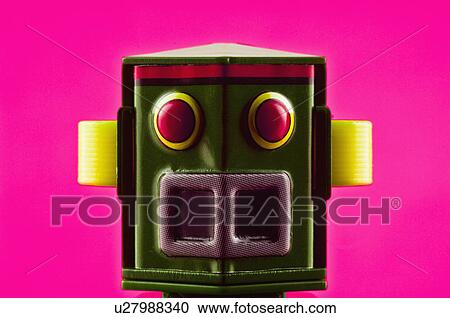 Toy robot View Large Photo Image Stock Image - Toy robot. Fotosearch