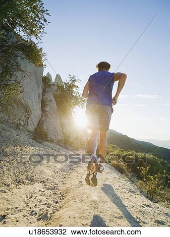 Trail runner View Large Photo Image Stock Image - Trail runner. Fotosearch