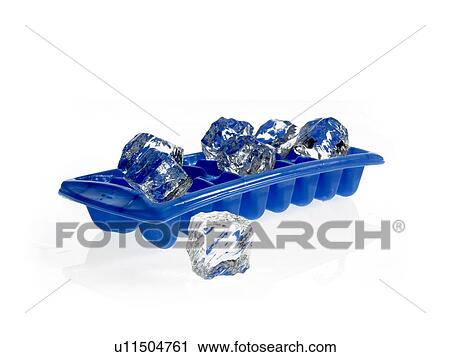 Tray of ice cubes View Large Photo Image Stock Image - Tray of ice cubes. Fotosearch