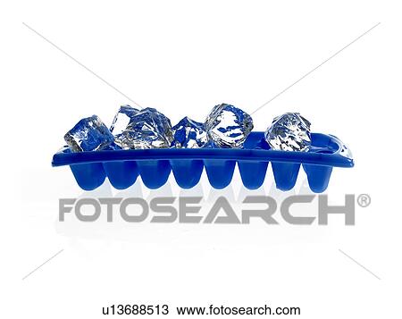 Tray of ice cubes View Large Photo Image Stock Image - Tray of ice cubes. Fotosearch