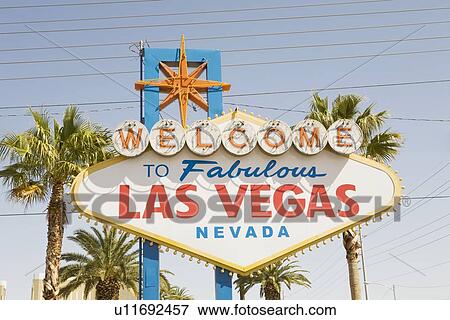 Welcome to fabulous las vegas nevada sign View Large Photo Image Stock Photo - Welcome to fabulous las vegas nevada sign. Fotosearch