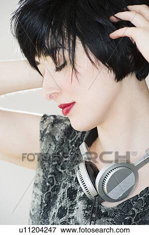 Woman dancing View Large Photo Image Stock Photo - Woman dancing. Fotosearch