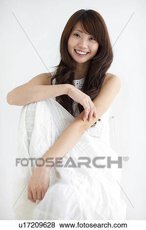 A young woman's portrait View Large Photo Image Stock Photo - A young woman's portrait. Fotosearch