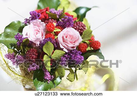 Stock Image - Bouquet of flowers. Fotosearch