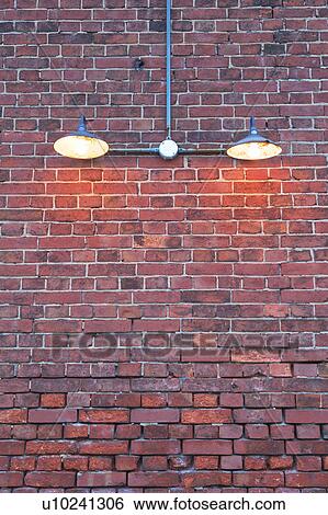 Brick wall and street light at dusk, Kobe City, Hyogo Prefecture, Honshu, Japan View Large Photo Image Stock Photograph - Brick wall and street light at dusk, Kobe City, Hyogo Prefecture, Honshu, Japan. Fotosearch