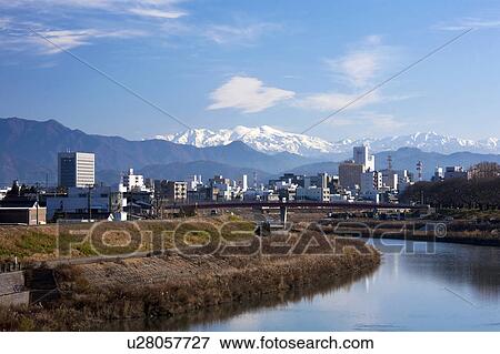 Cityscape of Fukui, Asuwa River and Mt. Hakusan, Fukui Prefecture, Honshu, Japan View Large Photo Image Stock Photo - Cityscape of Fukui, Asuwa River and Mt. Hakusan, Fukui Prefecture, Honshu, Japan. Fotosearch