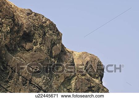 Stock Image - Close up of Cliff. Fotosearch