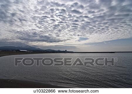 Cloudy Sky Over Sea View Large Photo Image Stock Photograph - Cloudy Sky Over Sea. Fotosearch