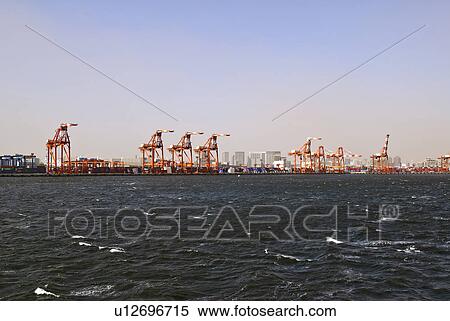 Stock Photography - Commercial Dock. Fotosearch