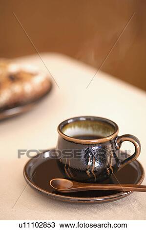 Cup of coffee View Large Photo Image Stock Image - Cup of coffee . Fotosearch