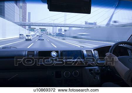 Stock Image - Driving. Fotosearch