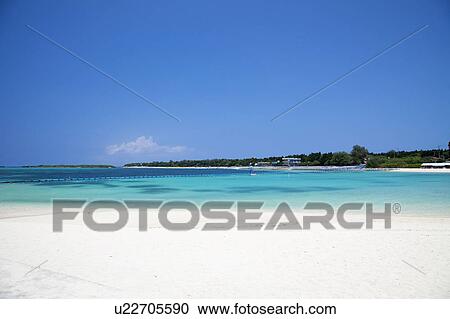 Stock Image - Emerald beach, Okinawa Prefecture, Japan. Fotosearch