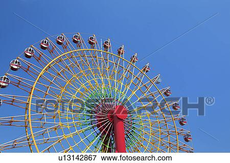 Ferris wheel in Harbor land, Kobe City, Hyogo Prefecture, Honshu, Japan View Large Photo Image Stock Photo - Ferris wheel in Harbor land, Kobe City, Hyogo Prefecture, Honshu, Japan. Fotosearch