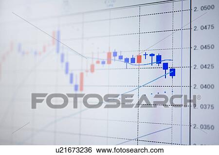 Stock Photograph - Financial graph. Fotosearch