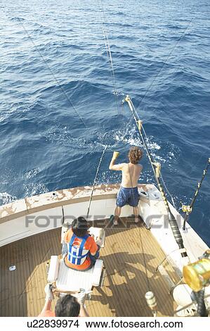 Fishermen on boat View Large Photo Image Picture - Fishermen on boat. Fotosearch