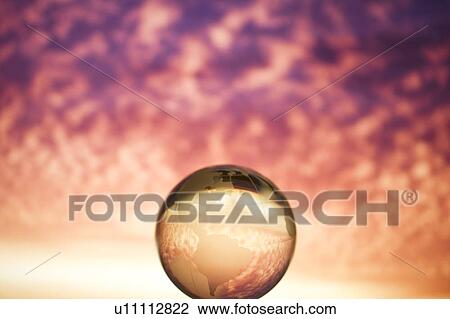 Glass globe at dawn, Kanagawa Prefecture, Honshu, Japan View Large Photo Image Stock Image - Glass globe at dawn, Kanagawa Prefecture, Honshu, Japan. Fotosearch