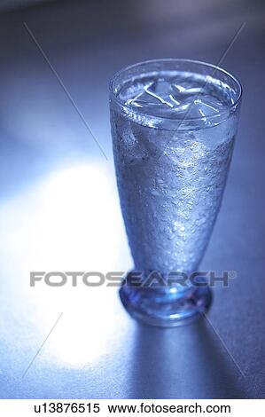 Stock Photography - Glass of water, Kanagawa prefecture, Japan. Fotosearch