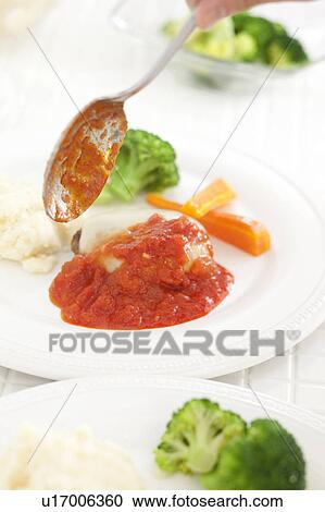 Hands setting meal View Large Photo Image Stock Image - Hands setting meal. Fotosearch