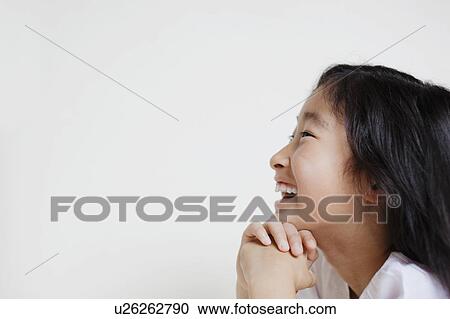 Stock Image - Happy Young Girl. Fotosearch