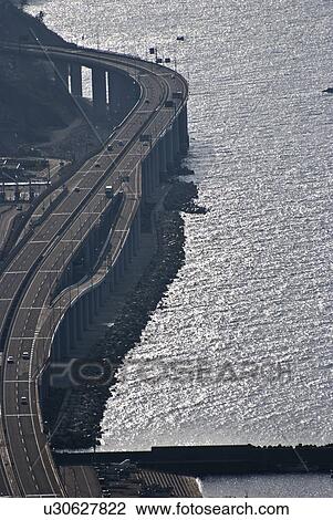 Stock Image - Hokuriku National Expressway. Fotosearch
