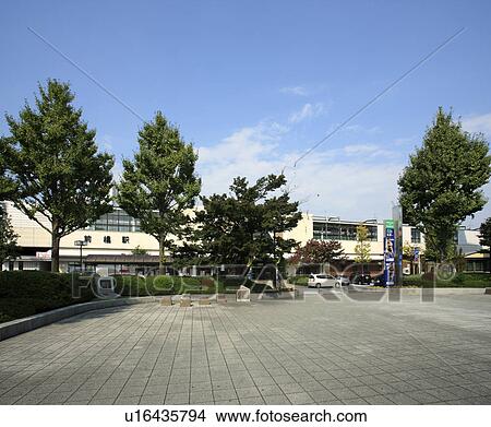 Picture - Jr Maebashi Station Southern Entrance. Fotosearch