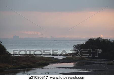 Lake Biwa at dawn, Shiga Prefecture, Honshu, Japan View Large Photo Image Stock Photo - Lake Biwa at dawn, Shiga Prefecture, Honshu, Japan. Fotosearch