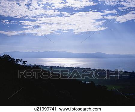Lake Biwa seen from Mt. Kojin, Shiga Prefecture, Honshu, Japan View Large Photo Image Stock Image - Lake Biwa seen from Mt. Kojin, Shiga Prefecture, Honshu, Japan. Fotosearch