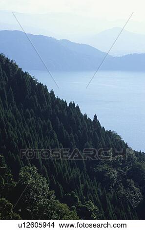 Lake Okubiwa, Shiga Prefecture, Honshu, Japan View Large Photo Image Picture - Lake Okubiwa, Shiga Prefecture, Honshu, Japan. Fotosearch
