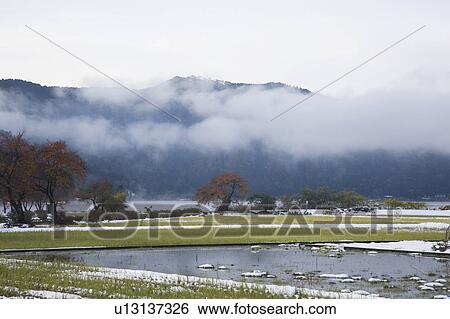 Lake Yogo in early winter, Shiga Prefecture, Honshu, Japan View Large Photo Image Stock Photograph - Lake Yogo in early winter, Shiga Prefecture, Honshu, Japan. Fotosearch